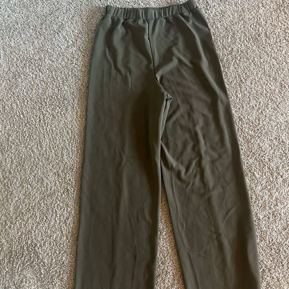 ASOS Tall Olive Green Trousers